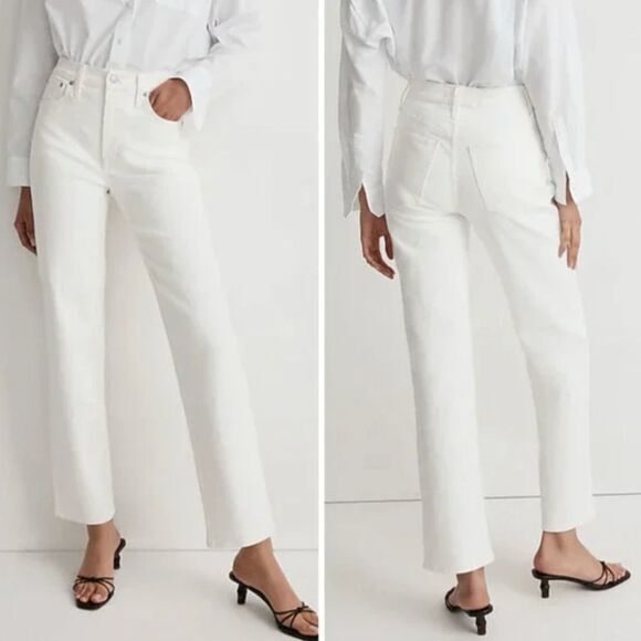 Madewell Denim - NEW‎ Madewell The Tall Perfect Vintage Jean in tile white, 25T